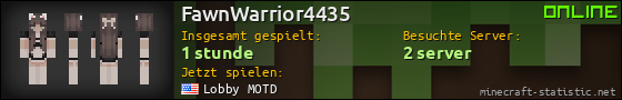 Benutzerleisten 560x90 für FawnWarrior4435