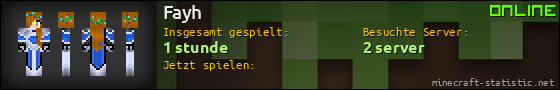 Benutzerleisten 560x90 für Fayh