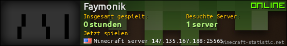 Benutzerleisten 560x90 für Faymonik
