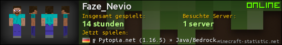 Benutzerleisten 560x90 für Faze_Nevio