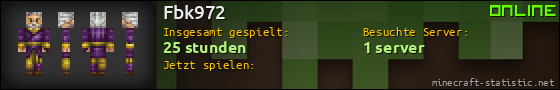 Benutzerleisten 560x90 für Fbk972