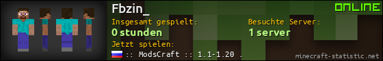 Benutzerleisten 560x90 für Fbzin_