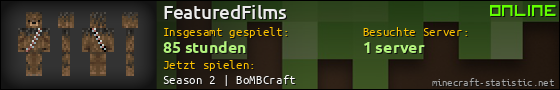 Benutzerleisten 560x90 für FeaturedFilms