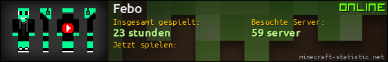 Benutzerleisten 560x90 für Febo