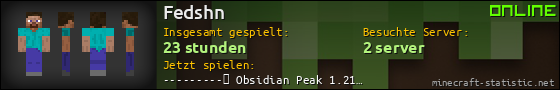 Benutzerleisten 560x90 für Fedshn