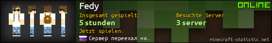 Benutzerleisten 560x90 für Fedy