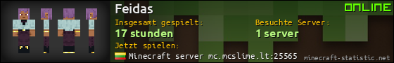 Benutzerleisten 560x90 für Feidas