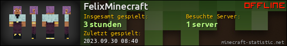 Benutzerleisten 560x90 für FelixMinecraft