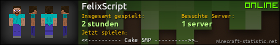 Benutzerleisten 560x90 für FelixScript