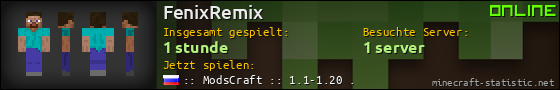 Benutzerleisten 560x90 für FenixRemix