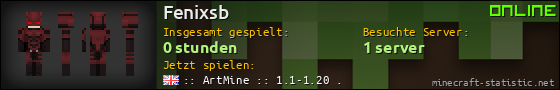 Benutzerleisten 560x90 für Fenixsb