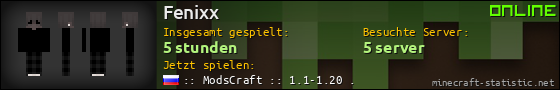 Benutzerleisten 560x90 für Fenixx