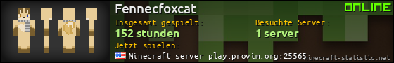 Benutzerleisten 560x90 für Fennecfoxcat