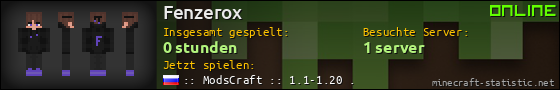 Benutzerleisten 560x90 für Fenzerox