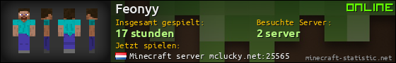 Benutzerleisten 560x90 für Feonyy