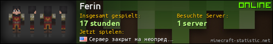 Benutzerleisten 560x90 für Ferin
