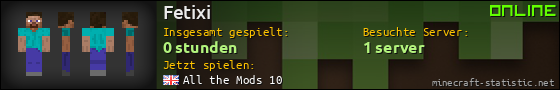 Benutzerleisten 560x90 für Fetixi