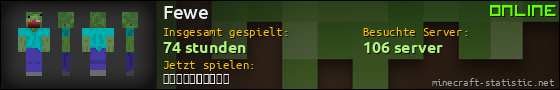Benutzerleisten 560x90 für Fewe
