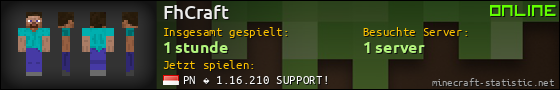 Benutzerleisten 560x90 für FhCraft