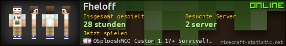 Benutzerleisten 560x90 für Fheloff
