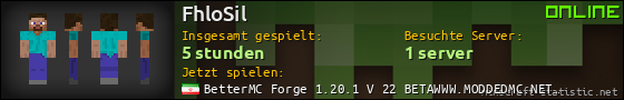 Benutzerleisten 560x90 für FhloSil