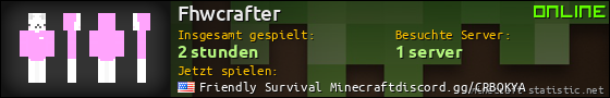 Benutzerleisten 560x90 für Fhwcrafter