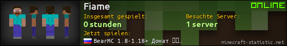 Benutzerleisten 560x90 für Fiame