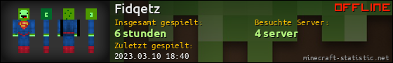 Benutzerleisten 560x90 für Fidqetz
