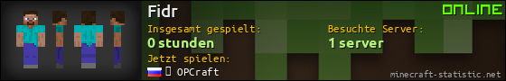 Benutzerleisten 560x90 für Fidr