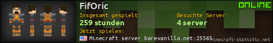 Benutzerleisten 560x90 für FifOric