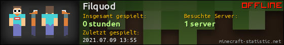 Benutzerleisten 560x90 für Filquod