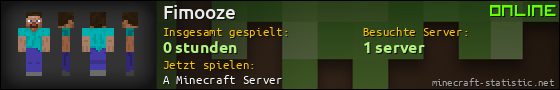 Benutzerleisten 560x90 für Fimooze