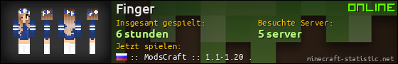 Benutzerleisten 560x90 für Finger