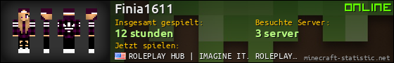Benutzerleisten 560x90 für Finia1611