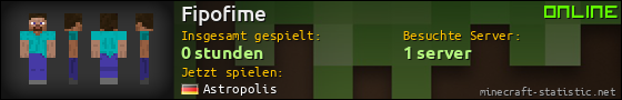 Benutzerleisten 560x90 für Fipofime