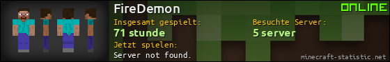 Benutzerleisten 560x90 für FireDemon