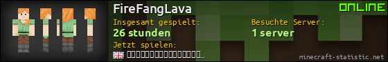 Benutzerleisten 560x90 für FireFangLava