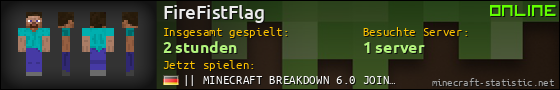 Benutzerleisten 560x90 für FireFistFlag