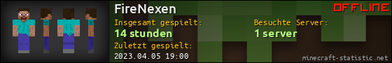 Benutzerleisten 560x90 für FireNexen