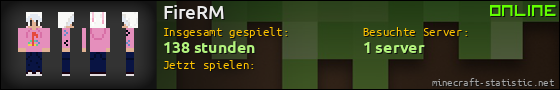 Benutzerleisten 560x90 für FireRM