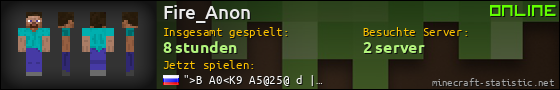 Benutzerleisten 560x90 für Fire_Anon