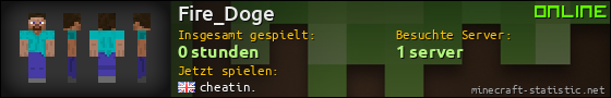 Benutzerleisten 560x90 für Fire_Doge