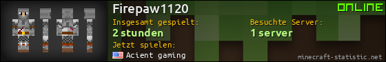 Benutzerleisten 560x90 für Firepaw1120