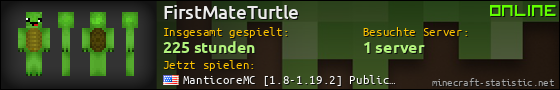 Benutzerleisten 560x90 für FirstMateTurtle