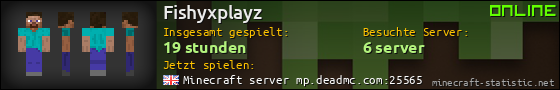 Benutzerleisten 560x90 für Fishyxplayz