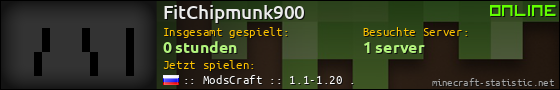 Benutzerleisten 560x90 für FitChipmunk900