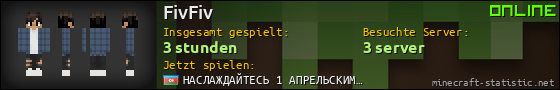 Benutzerleisten 560x90 für FivFiv