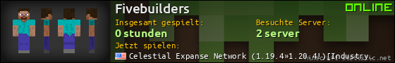 Benutzerleisten 560x90 für Fivebuilders