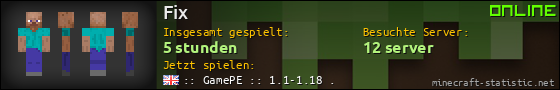 Benutzerleisten 560x90 für Fix