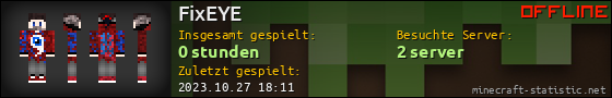 Benutzerleisten 560x90 für FixEYE
